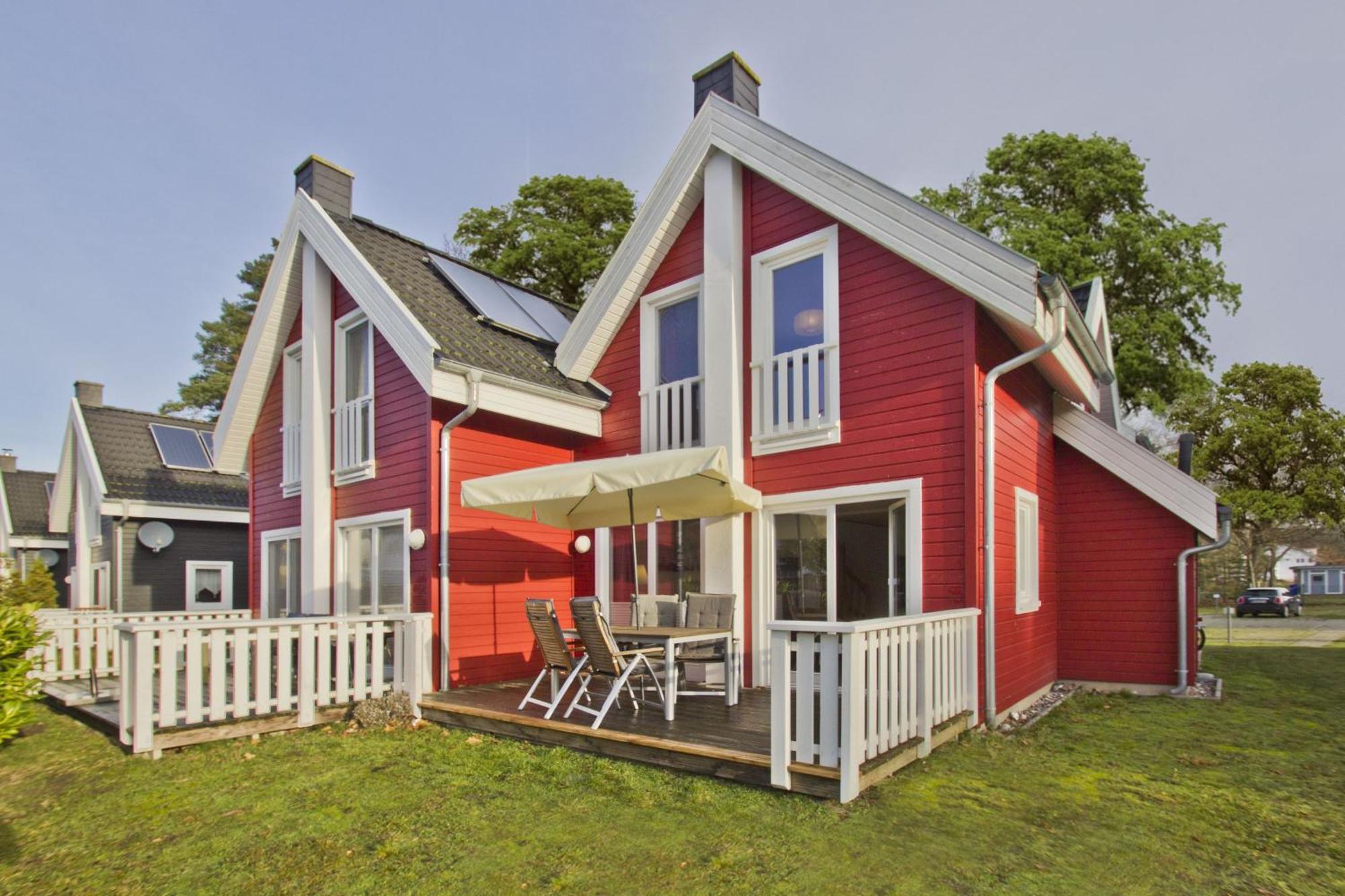 Ferienhaus Wellenlaeufer Haus - Sauna, Terrasse, Garten 글로페 외부 사진