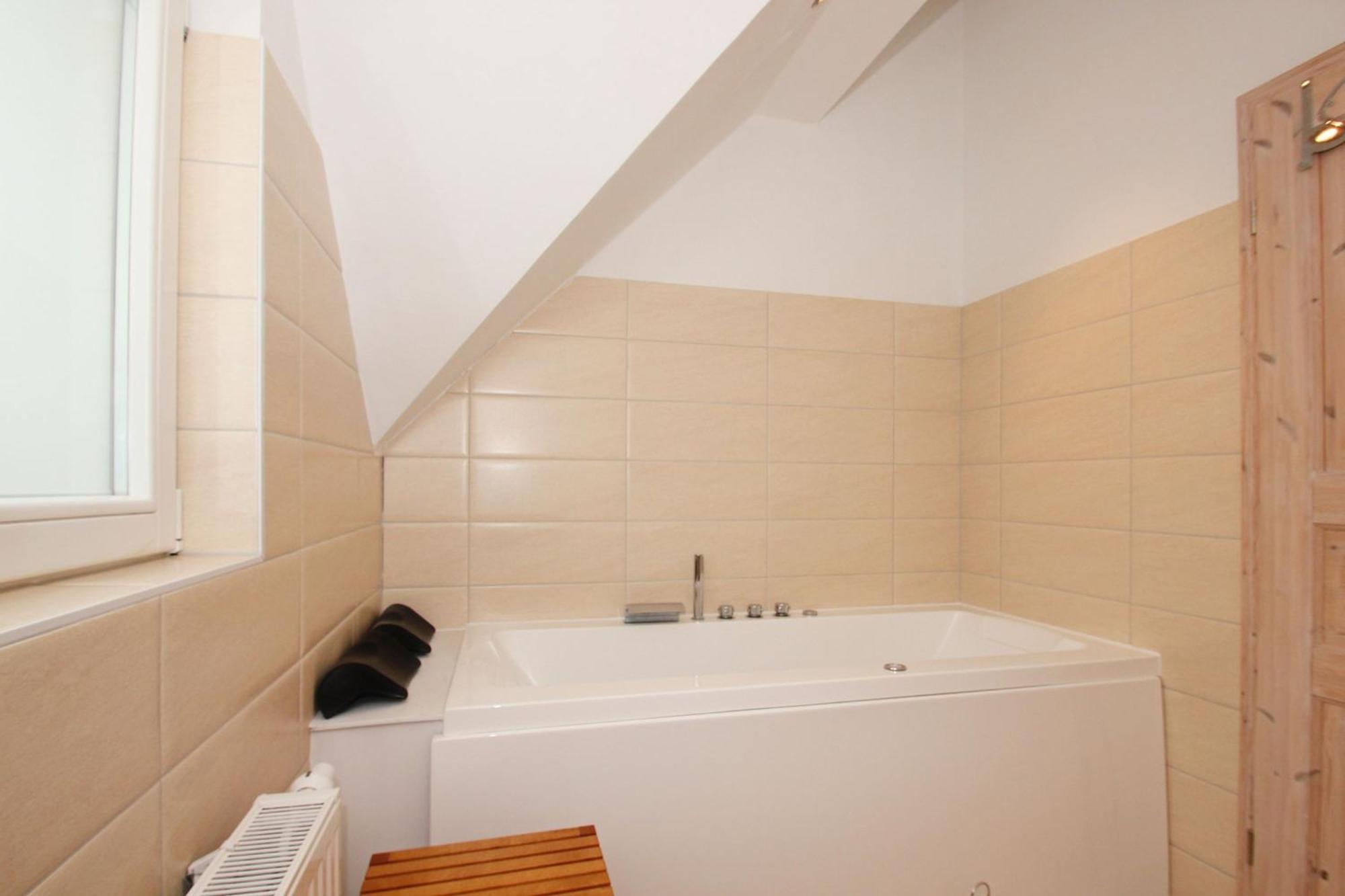 Ferienhaus Wellenlaeufer Haus - Sauna, Terrasse, Garten 글로페 외부 사진