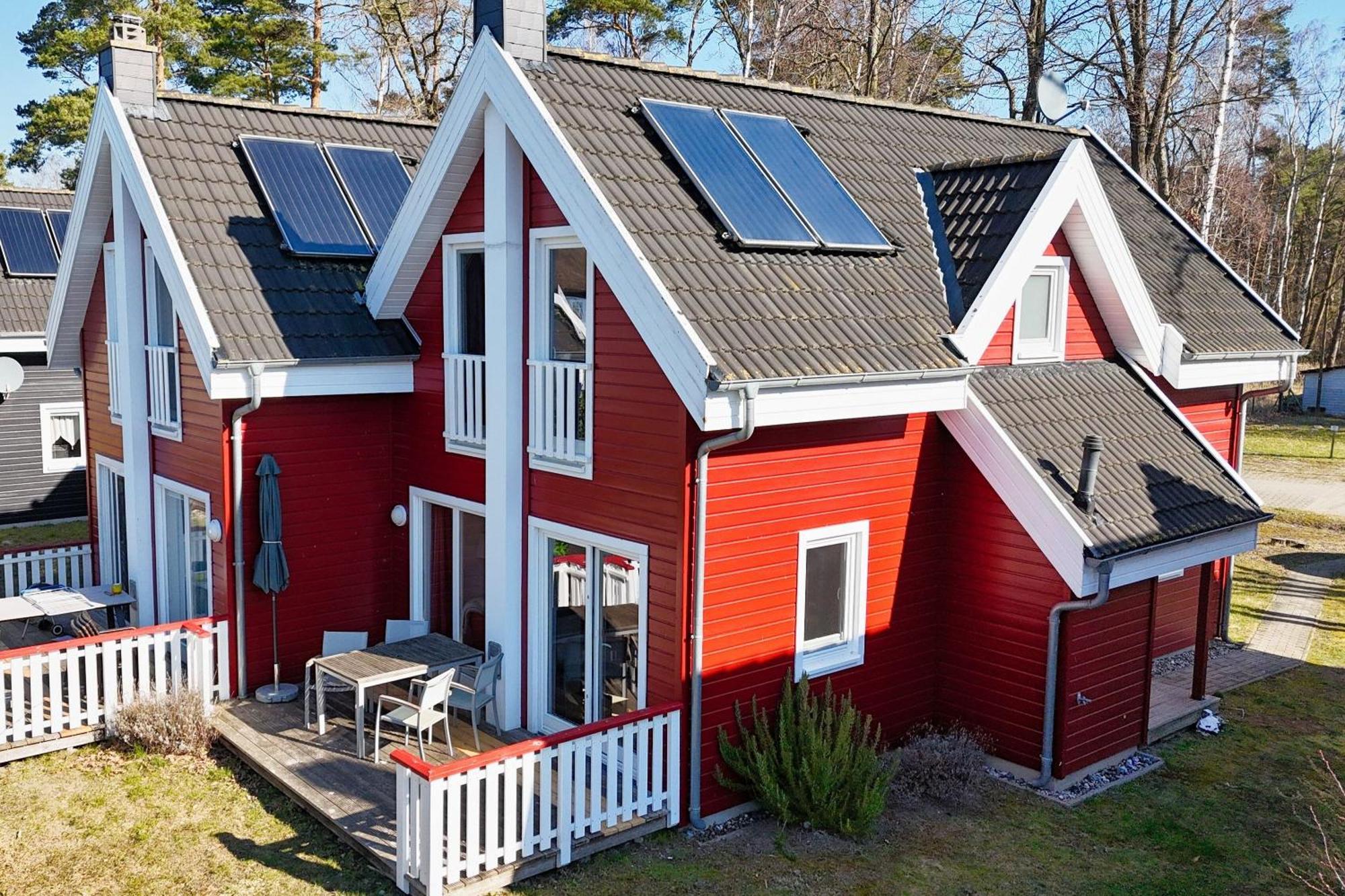 Ferienhaus Wellenlaeufer Haus - Sauna, Terrasse, Garten 글로페 외부 사진